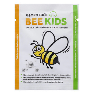 Gạc rơ lưỡi Bee Kids cho bé
