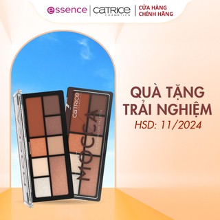  Bảng phấn mắt Catrice Mocca Eyeshadow Palette 8 sắc nâu độ bám cao 9g