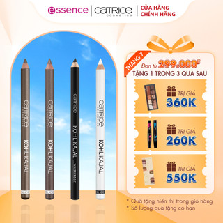 Bút chì kẻ mắt Catrice Kohl Kajal 4 màu chất mềm dễ tán dễ tạo nét chống thấm 1,1g