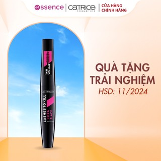  Mascara Catrice Lashes to Kill Ultra Black chuốt mi định hình nuôi dưỡng mi lâu trôi