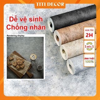 PVC Phông Nền Chụp Ảnh Vân Gỗ, Vân Xi Măng Background Chụp Ảnh Sản Phẩm Chống Choá, Kháng Nước, Chống nhăn - TiTi Decor