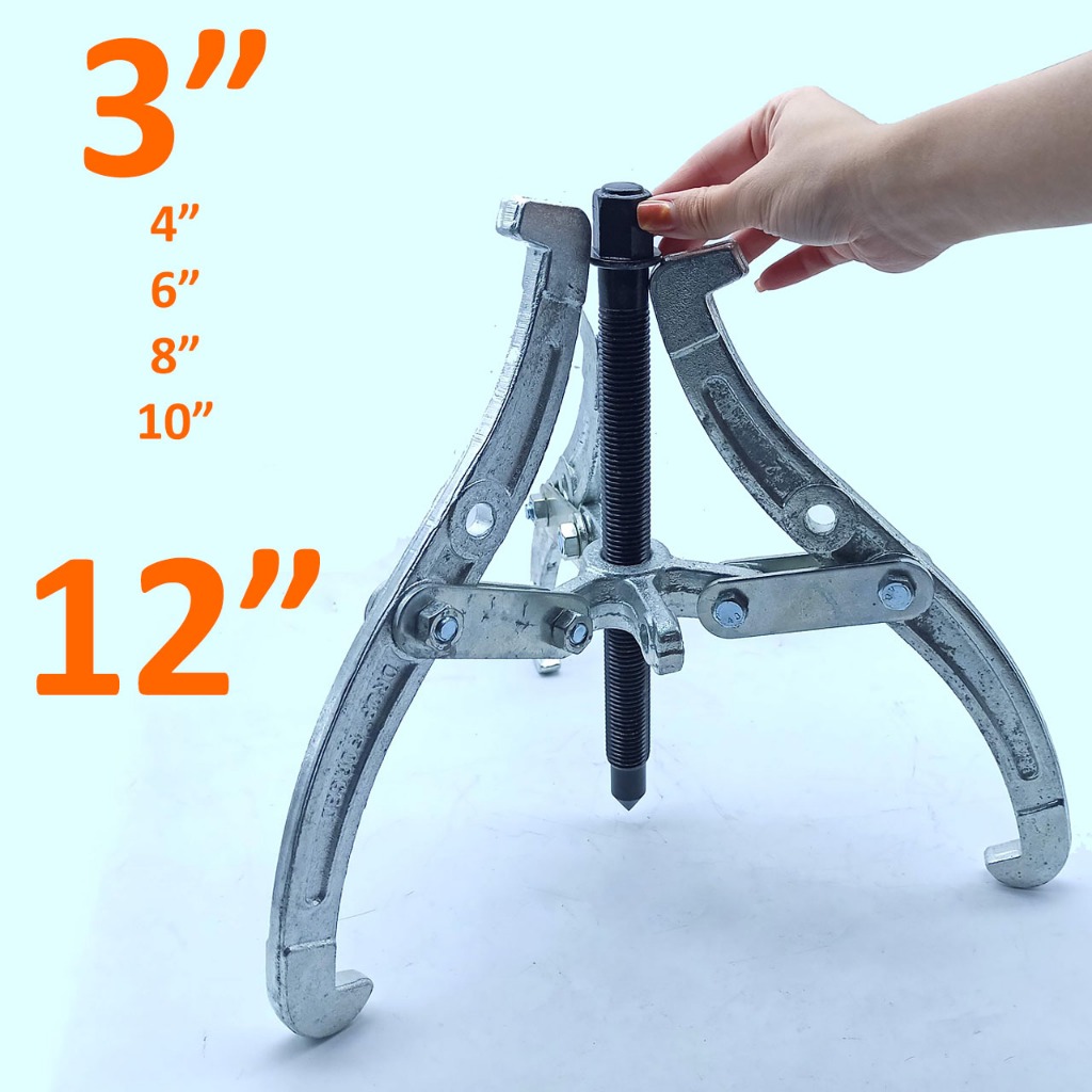 Cảo 3 chấu, vam 3 càng, cảo 3 chân 3" 4", 6", 8" 10", 12" Kapusi/OSAKA /Asaki/Goodtool tháo vòng bi, bạc đạn, bánh răng