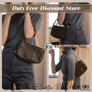 💝lv louis vuitton pochette accessoires handba✨túi đeo vai nữ cổ điển bán chạy nhất/đồ cao cấp/hàng thật 100%