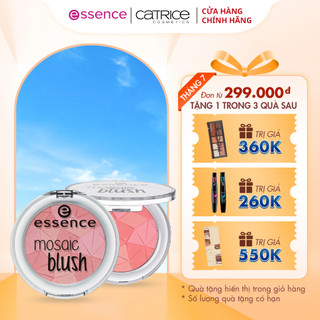Phấn má hồng Essence Mosaic Blush tone hồng cá tính màu tự nhiên 4,5g