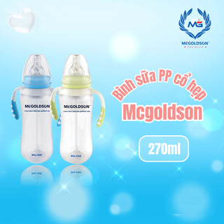 Bình sữa PP cổ hẹp McGOLDSON 270ml