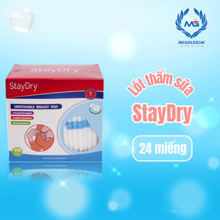 Miếng lót thấm sữa StayDry (24 miếng/hộp)