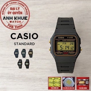 Đồng hồ nam dây nhựa Casio chính hãng F-91 & F-94 Series