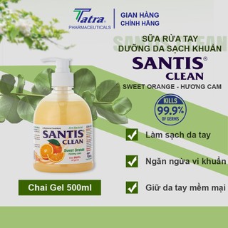 Sữa rửa tay Santis Clean Tatra