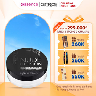 Phấn phủ Catrice Nude Illusion Loose Powder dạng bột kiềm dầu 11g