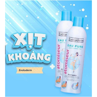 Xịt Khoáng Evoluderm Eau Pure