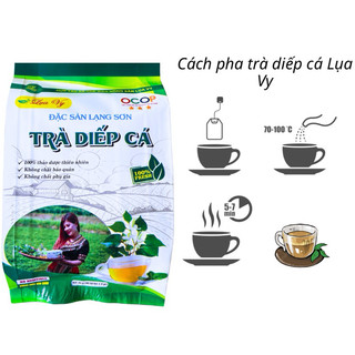 [Gói 42 túi lọc] TRÀ DIẾP CÁ Lụa Vy Giảm mụn,nóng trong,làm mát cơ thể