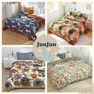 XẢ KHO🔴Chăn xô Hè Thu sợi tre & cotton 6 lớp Dòng Cao cấp