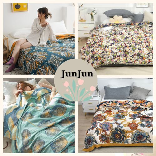 🔴Chăn Xô Hè Thu Organic Cotton Dòng Cao Cấp & Basic (Size L - 230*200cm)