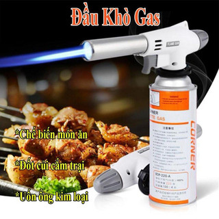 Đầu khò gas mini cầm tay tự động đánh lửa, khò gas chuyên dụng