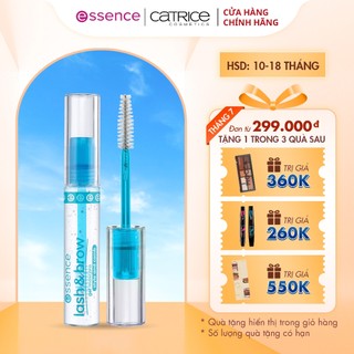  Gel dưỡng mi và lông mày Essence Lash & Brow cấp ẩm nuôi dưỡng và làm dày 9ml