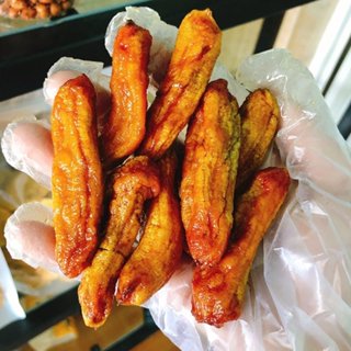  Chuối laba sấy dẻo không đường ngọt tự nhiên Ăn Vặt Healthy bánh mứt Tết Đặc sản Đà Lạt _Mẹ làm con bán 