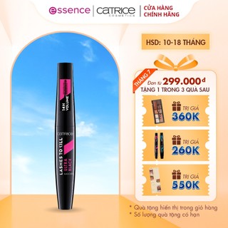  Mascara Catrice Lashes to Kill Ultra Black chuốt mi định hình nuôi dưỡng mi lâu trôi