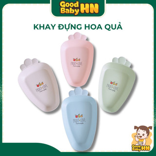 Khay ăn dặm khay đựng bát đựng hoa quả cho bé