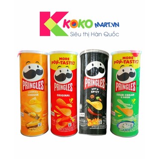 Snack khoai tây chiên Pringles ống 102g