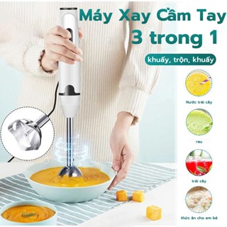 Máy xay cầm tay đa năng công suất 400W, đa năng, tiện lợi, có thể xay cháo
