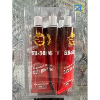Keo chuyên dán giầy dép SB-505 . Keo chuyên dán giầy dép của nhà Su-Bond nay đã có dòng tuýp tiện dụng.