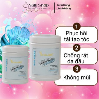 Bột tẩy v76 collagen italy siêu nhanh mạnh không rát da đầu 500gram, bột tẩy tóc không mùi hóa chất nalyshop
