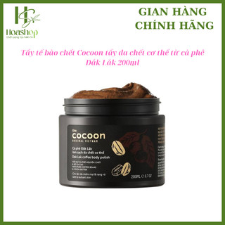 Cà Phê Làm Sạch Tế Bào Chết Cơ Thể COCOON DAK LAK COFFEE BODY POLISH 200ML