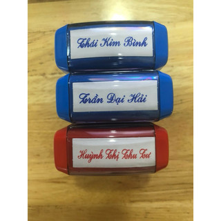 Khắc dấu tên 1 dòng Trodat tốt bền đẹp, khắc theo yêu cầu