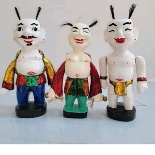[Loại đẹp - Cao 20cm] Rối nước dân gian, tinh hoa Việt Nam hình chú Tễu hay cười và pha trò, chú tiểu, ông địa