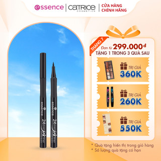 Bút kẻ mắt Essence 24ever Ink Liner nét đậm mảnh bền màu 24h 1,2ml