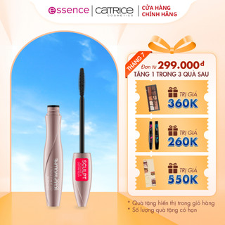 Mascara Làm Cong, Dày Mi Catrice Glam & Doll Sculpt & Volume Mascara 9,5ml