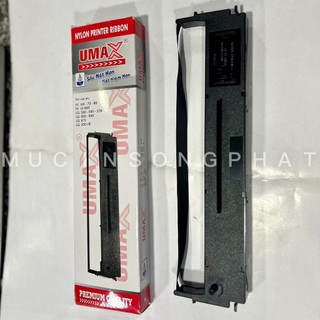 Combo 5 cái băng mực in/ ruy băng/ ribbon epson umax lq300+ii/ lq 300/ 500/ 570/ 800/ 850/ 870