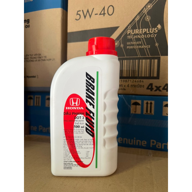 HONDA DẦU PHANH DẦU THẮNG DOT3 500Ml