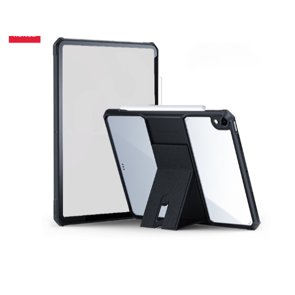 Ốp lưng XUNDD dựngcho iPad Air 7 M3/ Air 6 11 inch 2024 Chống sốc, Mặt lưng trong suốt, Viền TPU