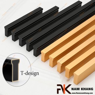 Tay nắm cửa tủ hiện đại dạng thanh NK406 (Hợp Kim Cao Cấp)