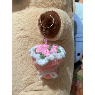 Móc khóa handmade làm theo yêu cầu, móc len dễ thương
