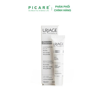 Kem dưỡng sáng và giảm thâm bọng mắt Uriage Dépiderm Brightening Eye Contour Care 15ml