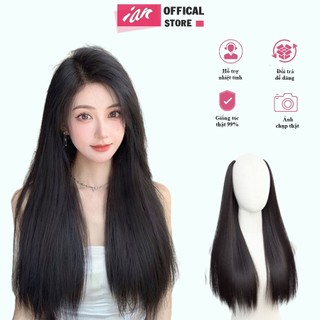 Tóc dải U kẹp phồng thẳng,tóc giả kẹp