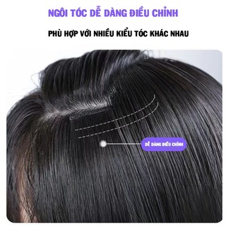 Tóc dải U kẹp phồng thẳng,tóc giả kẹp