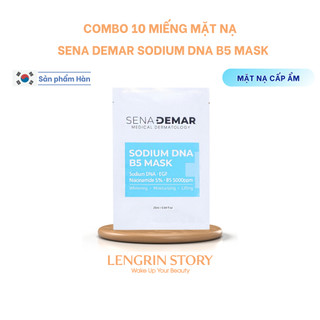 Mặt nạ cấp ẩm sena demar sodium dna b5 mask hàn quốc hỗ trợ phục hồi dưỡng trắng da
