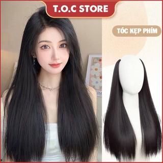 [Mã FATREND0911 giảm đến 30k tối đa 99k] Tóc kẹp dải U, tóc giả kẹp dải thẳng iAN