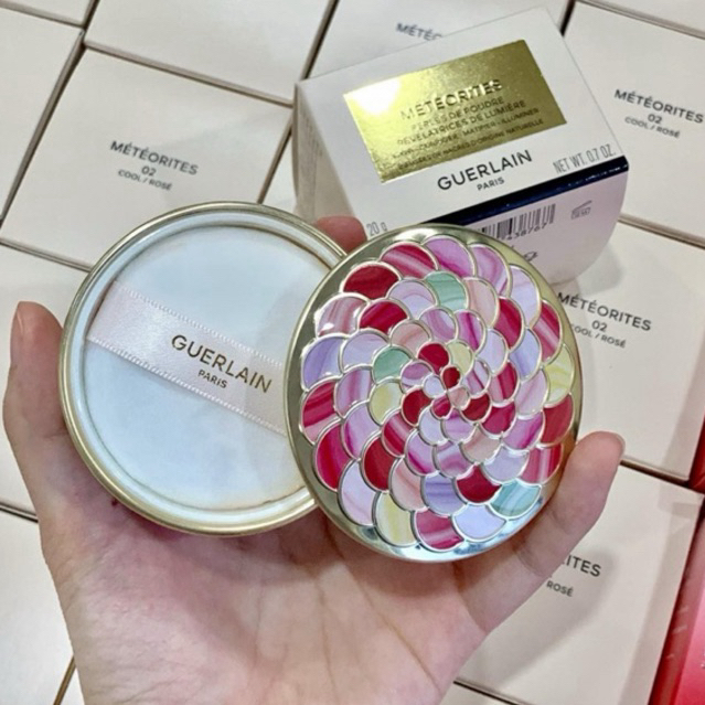 Phấn phủ hạt ngọc trai Guerlain Meteorites 1 Blanc de Perle
