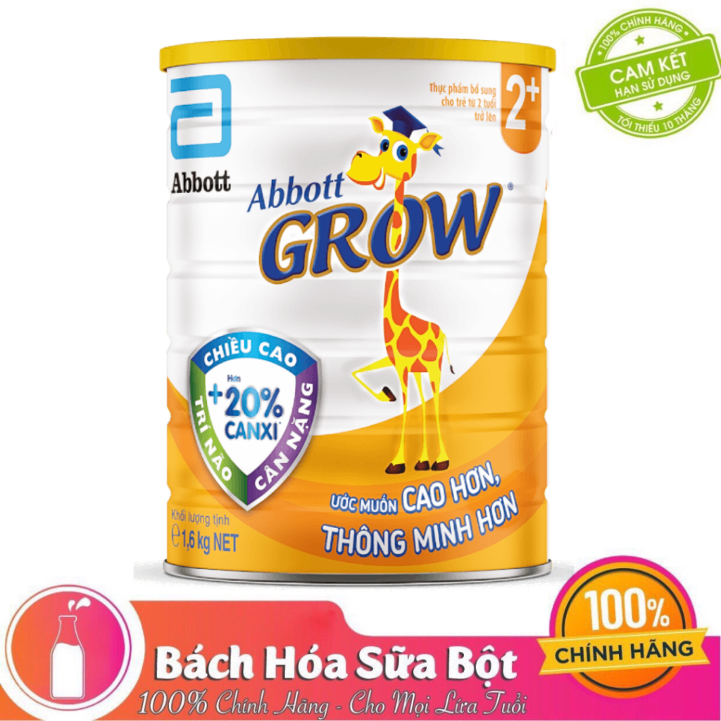 Sữa Bột Abbott Grow 2+ (1.6kg)