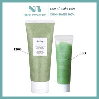 Tẩy da chết Huxley Scrub Mask Therapy 120g và 30g