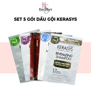 Cặp dầu gội xả Kerasys Advanced Keratin Bond Hàn Quốc phục hồi chuyển sâu tóc hư tổn, làm phồng tóc