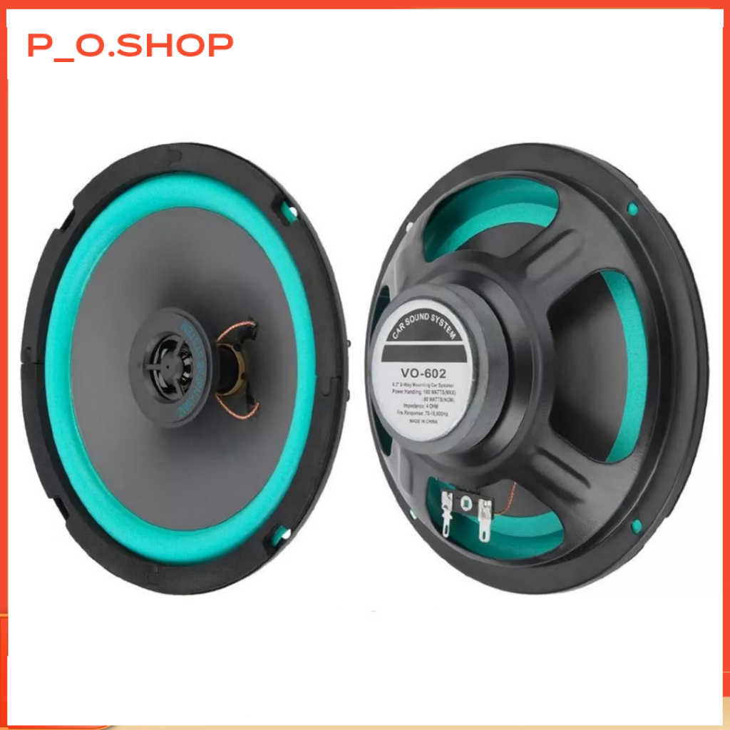 【🔥Rẻ】1 Loa Âm Thanh 100W - 160W  4 / 5 / 6.5 Inch Cho Xe Hơi