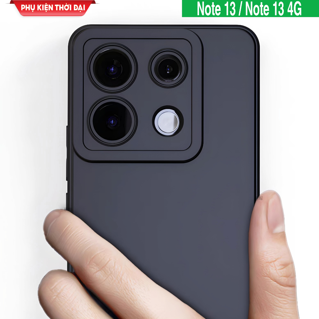 Ốp lưng Redmi Note 13 / Note 13 Pro 5G / Note 11 / 11 Pro / Note 14 / 14 Pro 5G / 15 Pro dẻo mỏng nhám nhung ôm máy