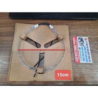 Bóng nồi nướng thuỷ tinh - bóng nồi chiên không dầu 13cm - 15cm - tốt