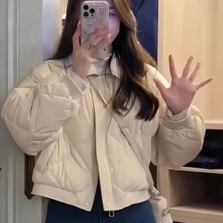   ẢNH THẬT Ở CUỐI  Áo Khoác Phao Bomber Trám Trần Bông Cổ Bẻ Dáng Ngắn 3 Màu QC LOẠI 1 