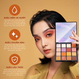 Bảng phấn mắt Lemonade Aesthetic Eyeshadow Palette Version1 - 20.8g